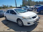 2010 Toyota Corolla Le White vin: 1NXBU4EE0AZ329229