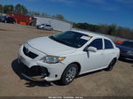 2010 Toyota Corolla Le White vin: 1NXBU4EE0AZ329229