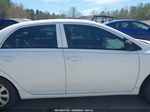 2010 Toyota Corolla Le White vin: 1NXBU4EE0AZ329229