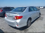 2010 Toyota Corolla S Silver vin: 1NXBU4EE0AZ368564