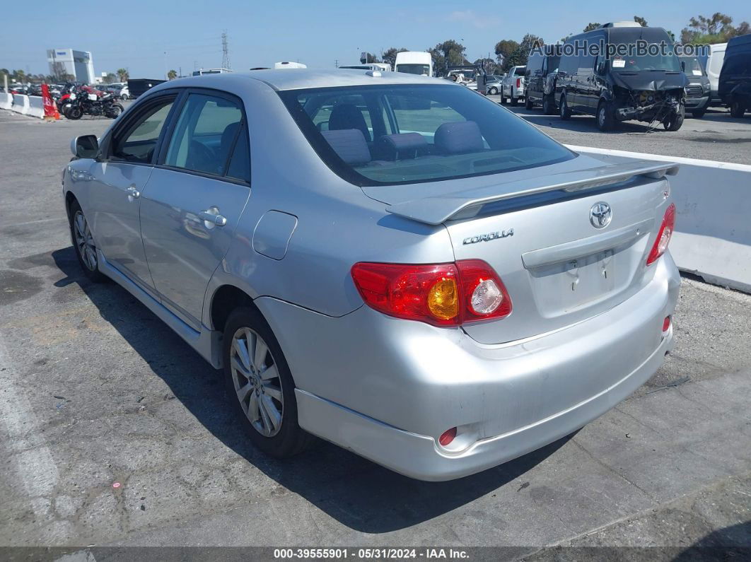 2010 Toyota Corolla S Серебряный vin: 1NXBU4EE0AZ368564