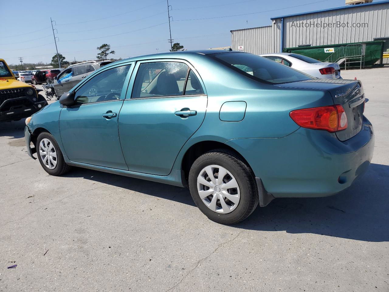 2010 Toyota Corolla Base Green vin: 1NXBU4EE1AZ175243