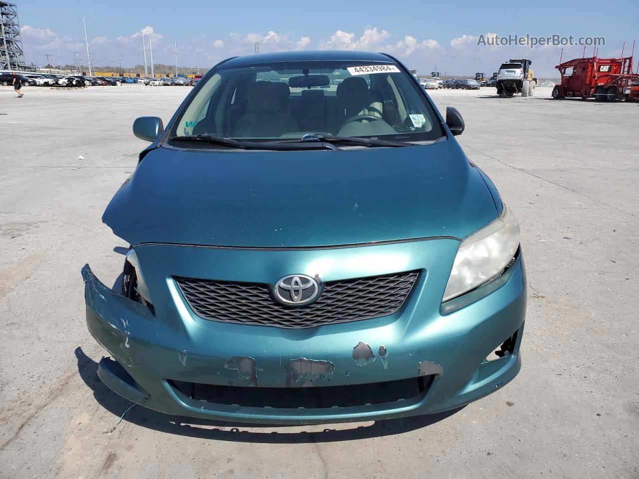 2010 Toyota Corolla Base Green vin: 1NXBU4EE1AZ175243