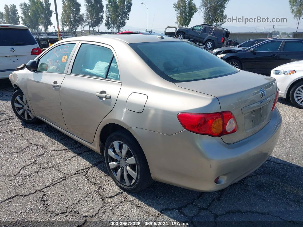 2010 Toyota Corolla   Gold vin: 1NXBU4EE1AZ181849