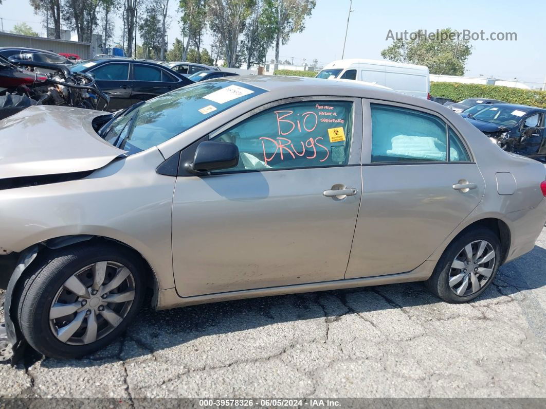 2010 Toyota Corolla   Gold vin: 1NXBU4EE1AZ181849