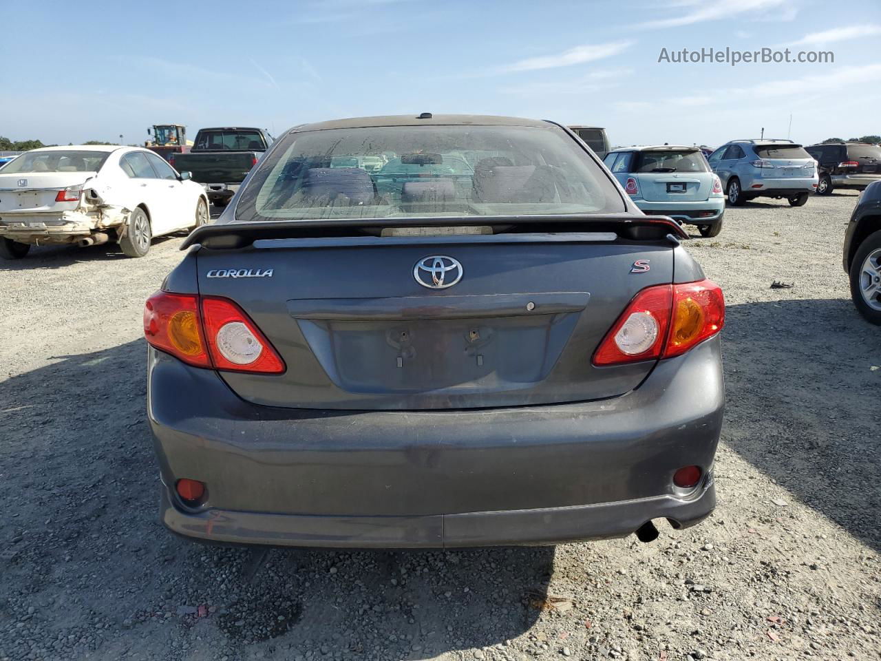 2010 Toyota Corolla Base Gray vin: 1NXBU4EE1AZ197355