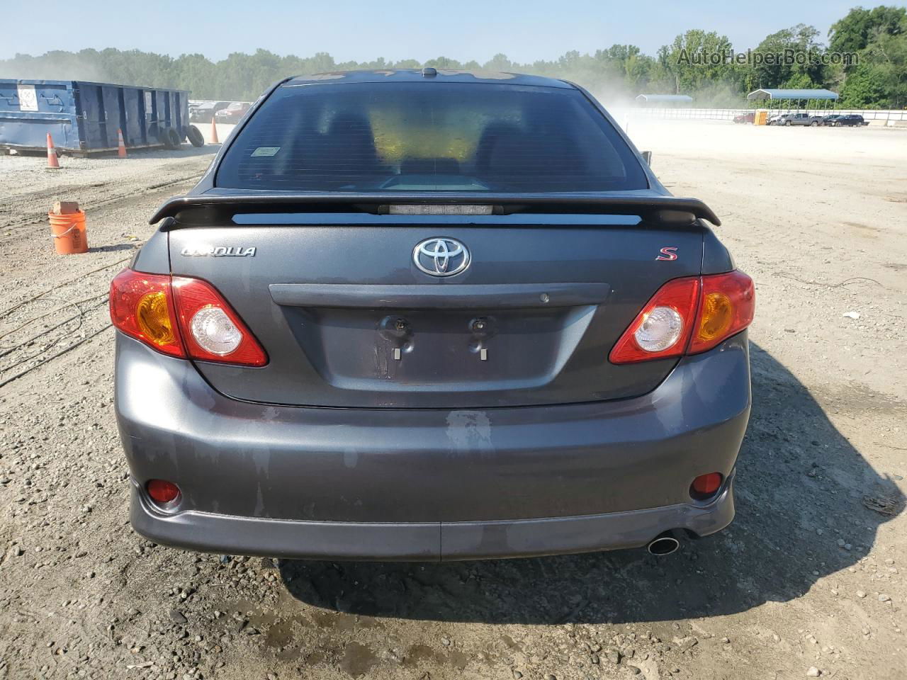 2010 Toyota Corolla Base Gray vin: 1NXBU4EE1AZ211285