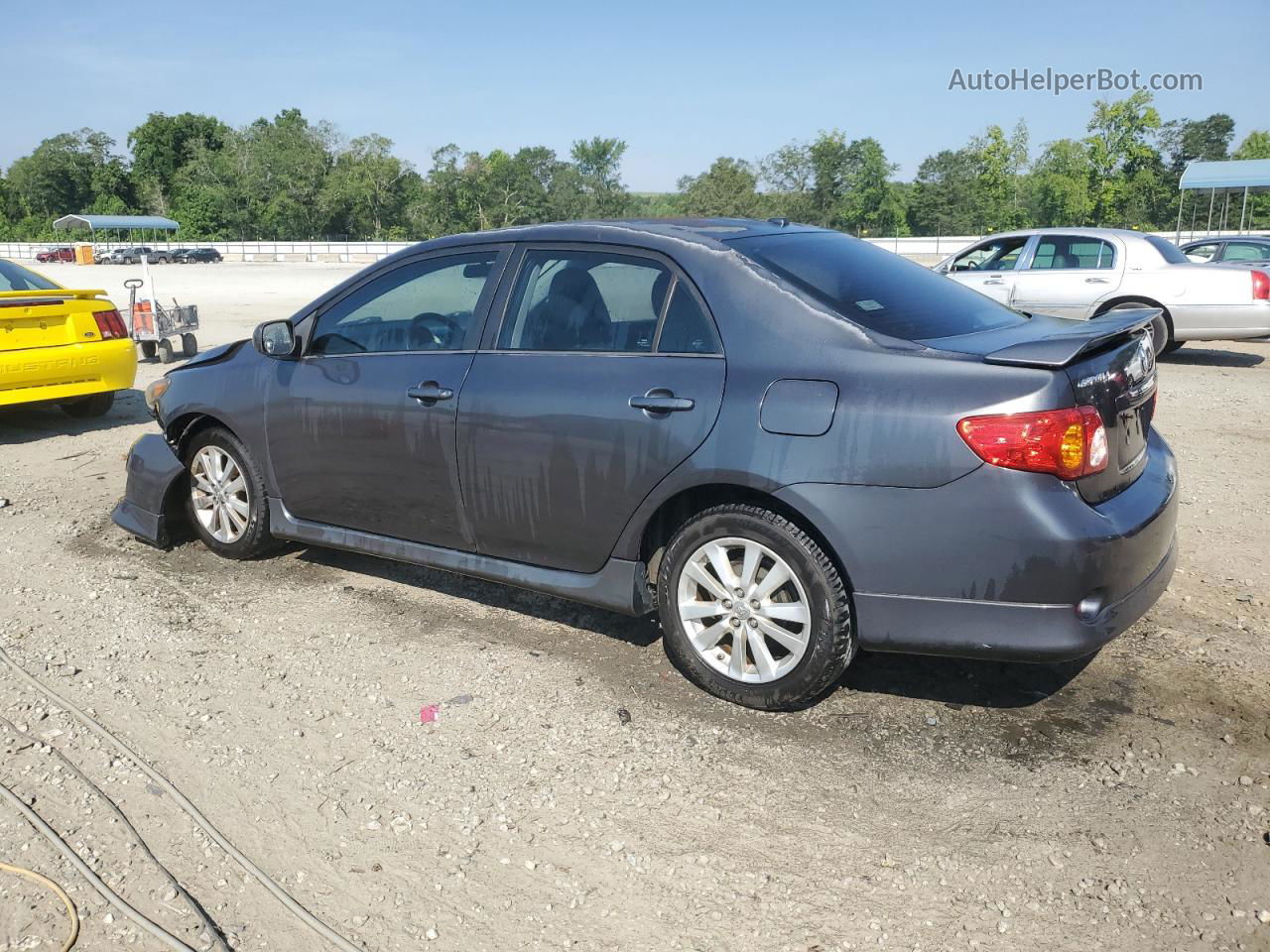 2010 Toyota Corolla Base Gray vin: 1NXBU4EE1AZ211285