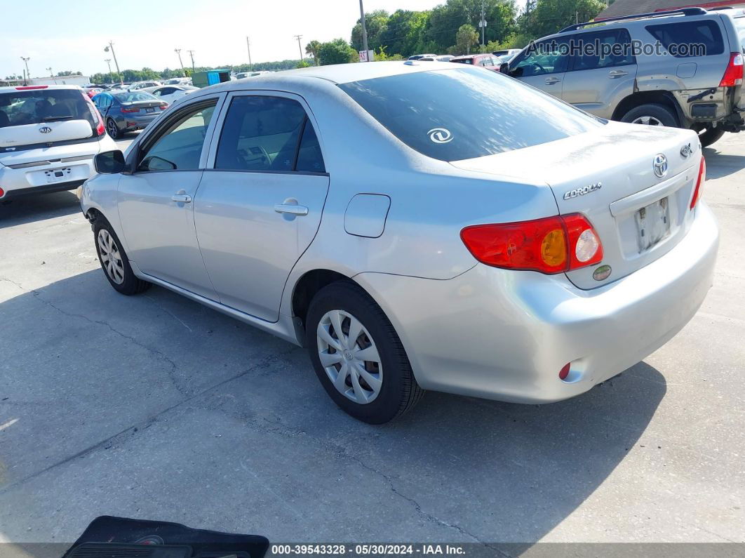 2010 Toyota Corolla Le Silver vin: 1NXBU4EE1AZ316764