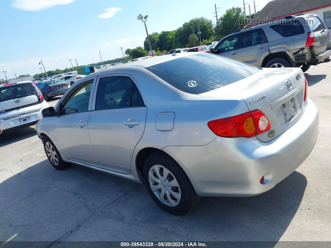 2010 Toyota Corolla Le Silver vin: 1NXBU4EE1AZ316764