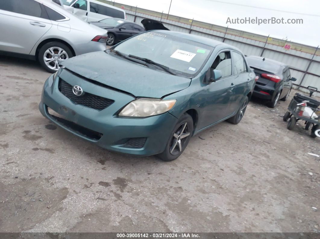 2010 Toyota Corolla Le Green vin: 1NXBU4EE1AZ324198