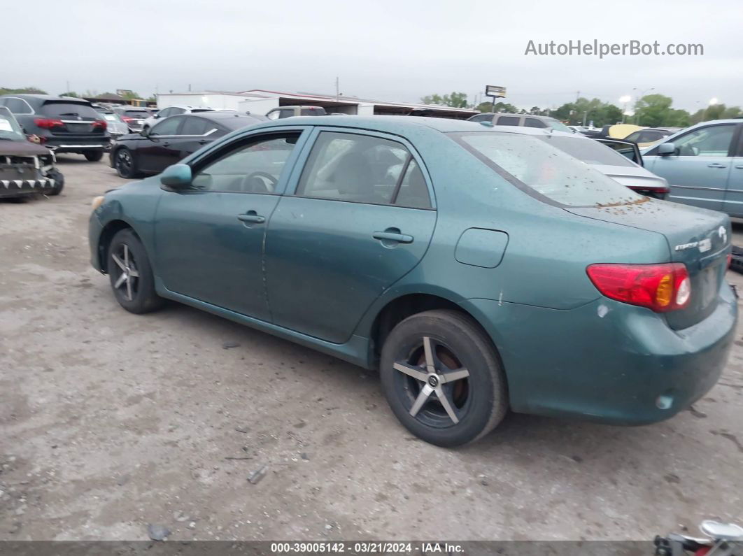 2010 Toyota Corolla Le Green vin: 1NXBU4EE1AZ324198