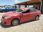 2010 Toyota Corolla Base Red vin: 1NXBU4EE1AZ356763