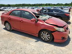 2010 Toyota Corolla Base Red vin: 1NXBU4EE1AZ356763