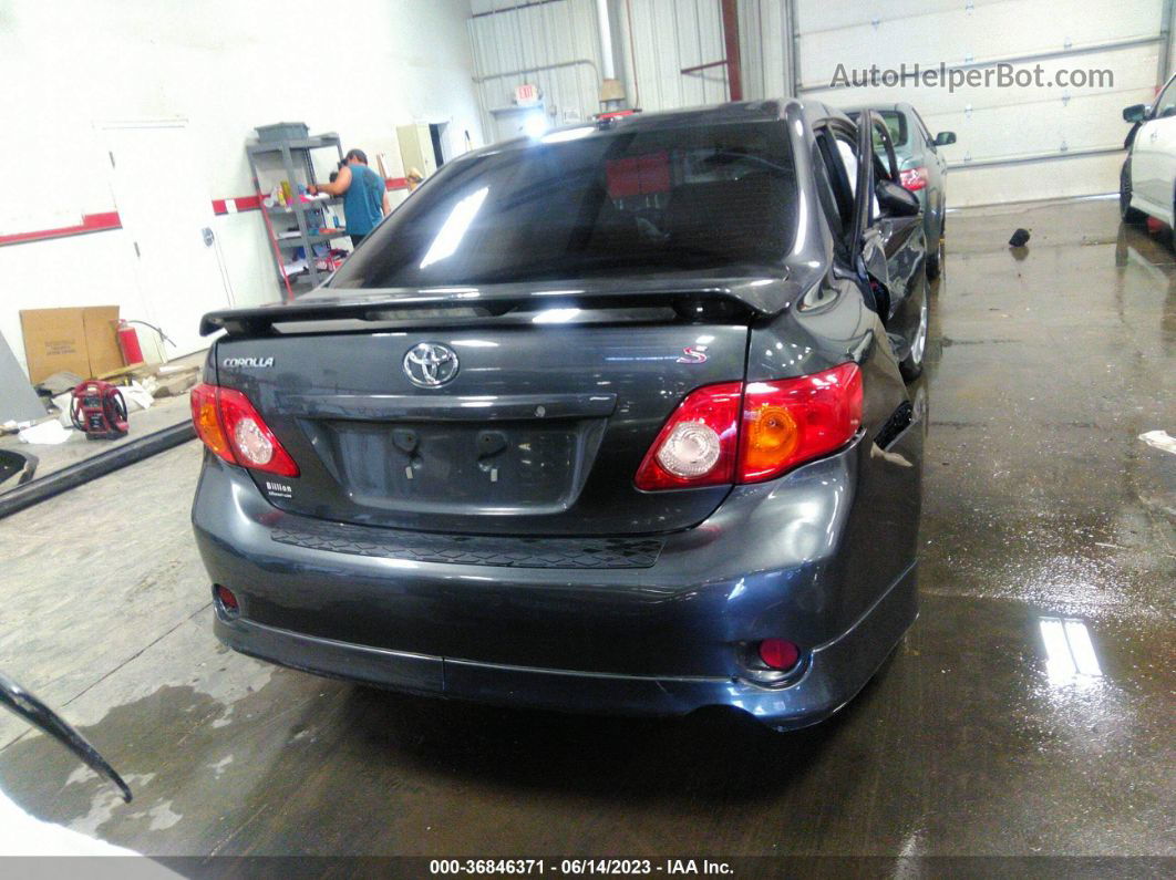 2010 Toyota Corolla   Gray vin: 1NXBU4EE1AZ370517