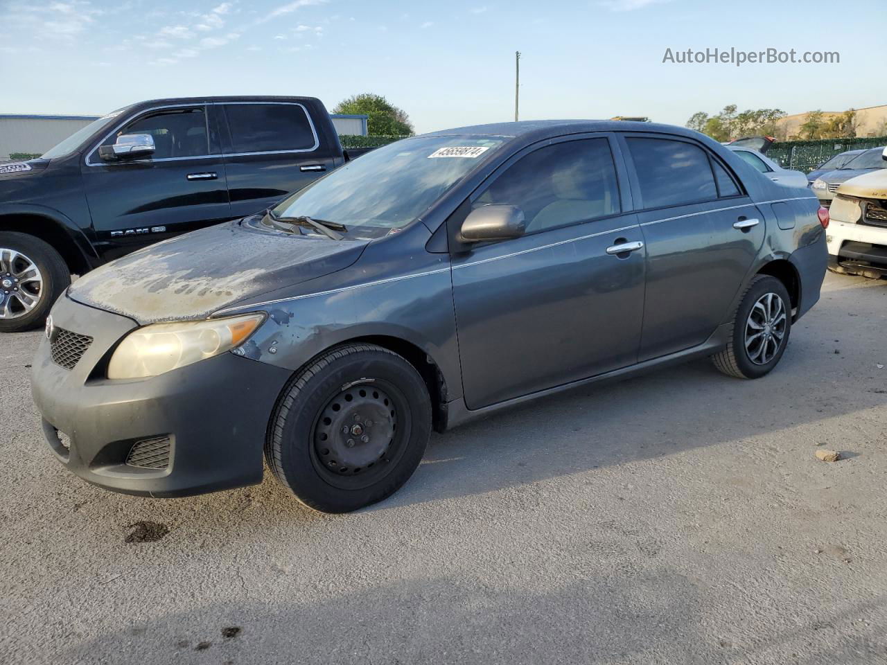 2010 Toyota Corolla Base Gray vin: 1NXBU4EE1AZ386460