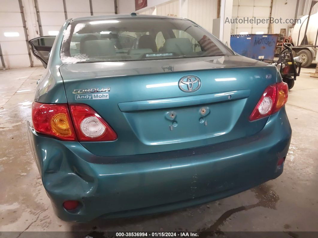 2010 Toyota Corolla Le Teal vin: 1NXBU4EE2AZ188728