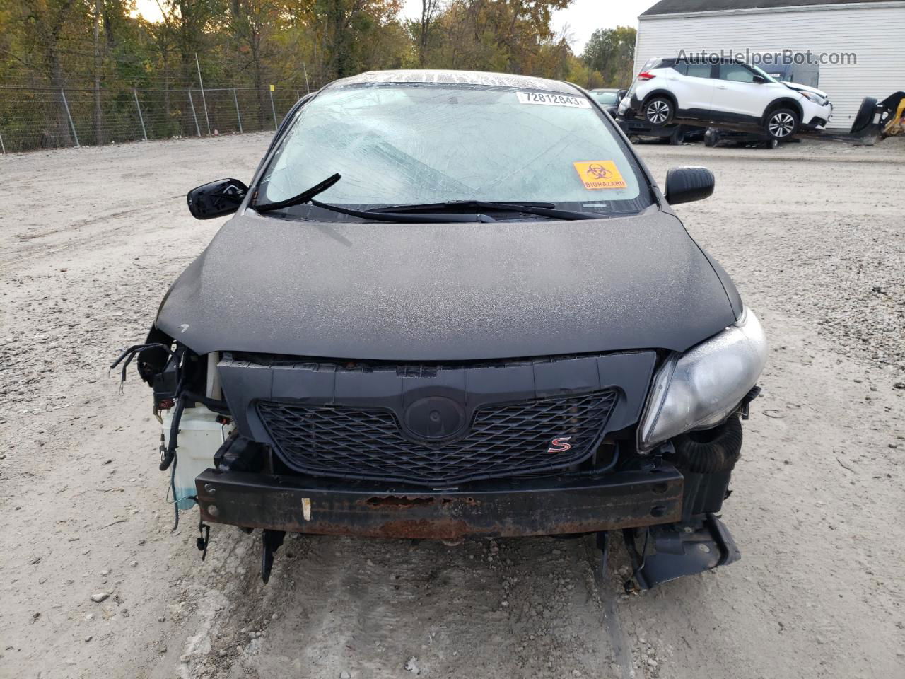 2010 Toyota Corolla Base Черный vin: 1NXBU4EE2AZ254694