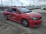 2010 Toyota Corolla Base Red vin: 1NXBU4EE2AZ271110