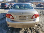 2010 Toyota Corolla Base Gold vin: 1NXBU4EE2AZ276310