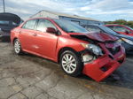 2010 Toyota Corolla Base Red vin: 1NXBU4EE2AZ331998