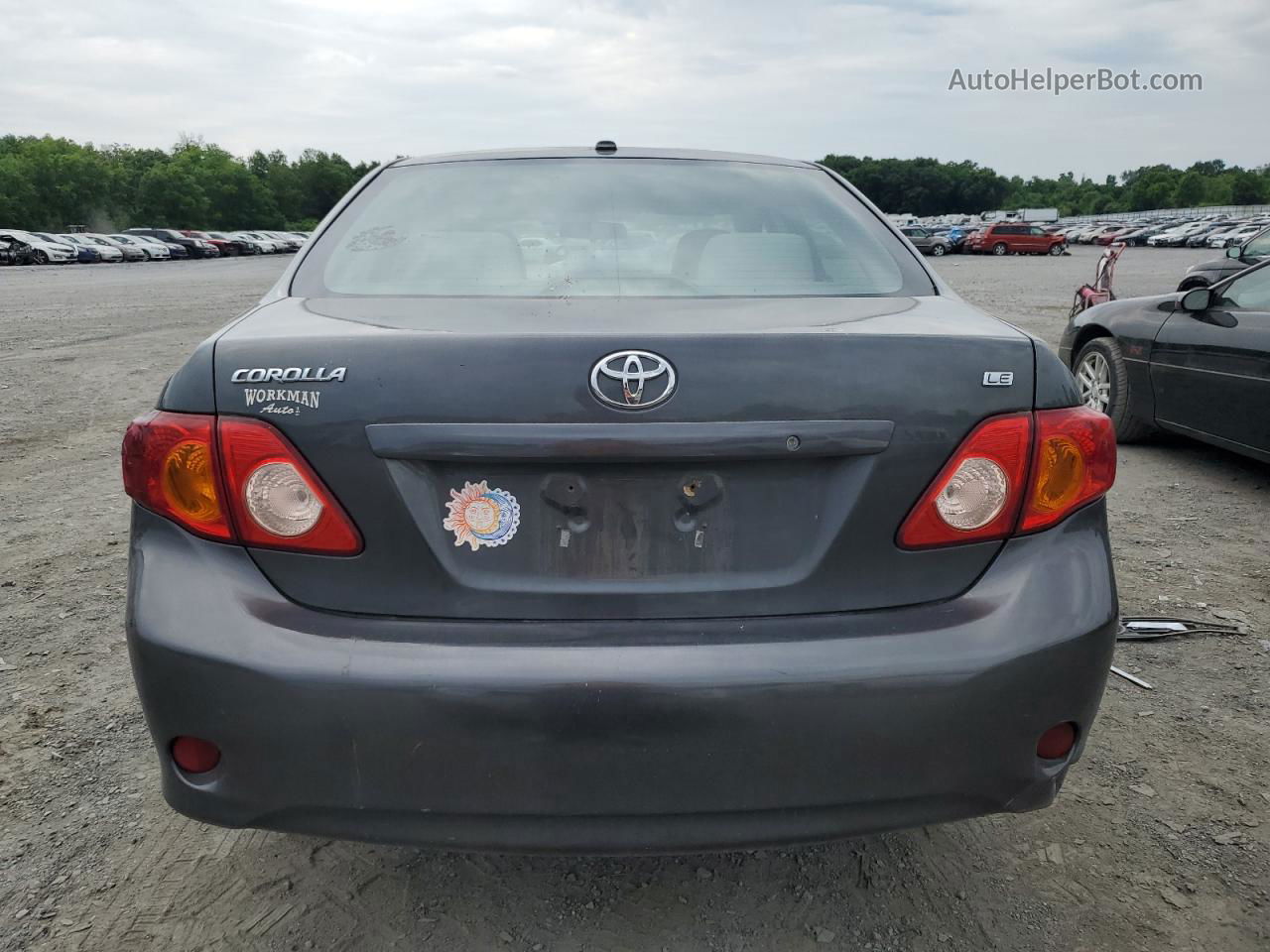 2010 Toyota Corolla Base Gray vin: 1NXBU4EE2AZ348655