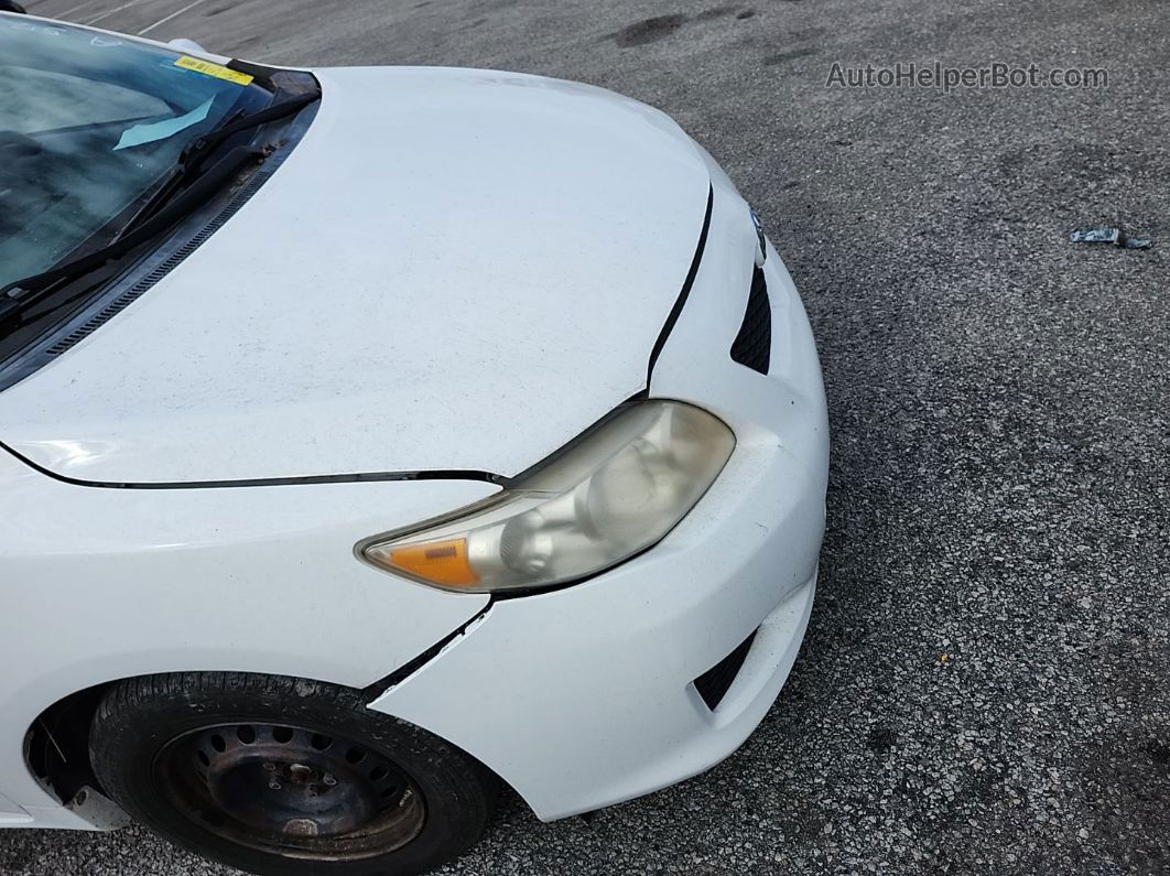 2010 Toyota Corolla Le White vin: 1NXBU4EE2AZ351555