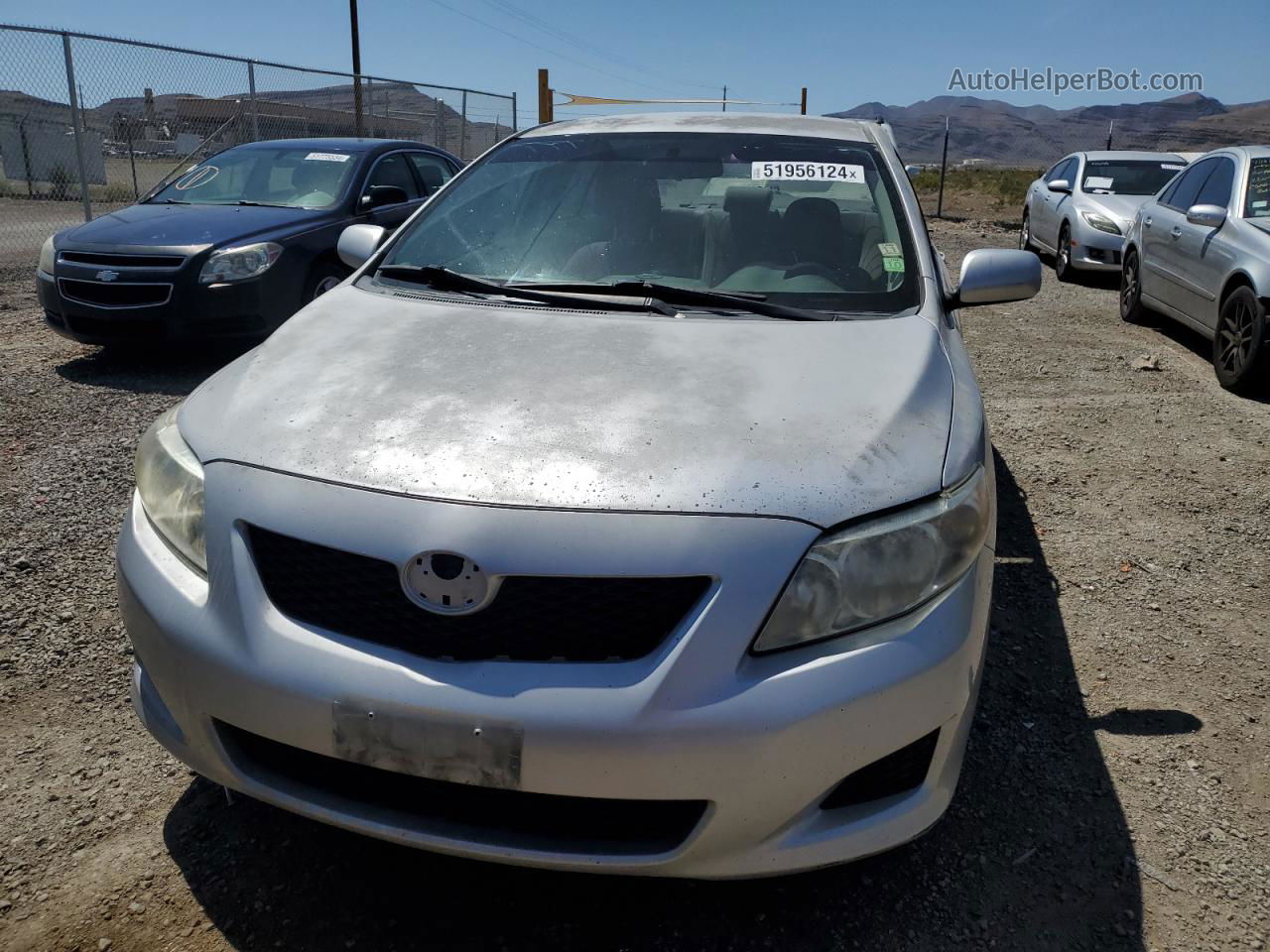 2010 Toyota Corolla Base Silver vin: 1NXBU4EE2AZ353788