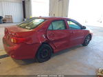 2010 Toyota Corolla Le Red vin: 1NXBU4EE3AZ202443