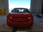 2010 Toyota Corolla Le Red vin: 1NXBU4EE3AZ202443