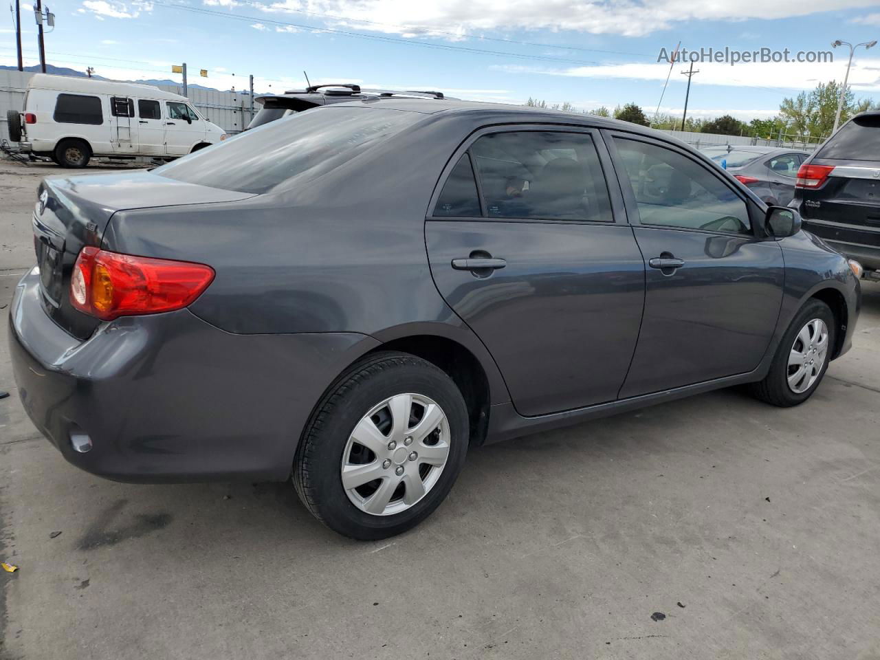 2010 Toyota Corolla Base Gray vin: 1NXBU4EE3AZ210011