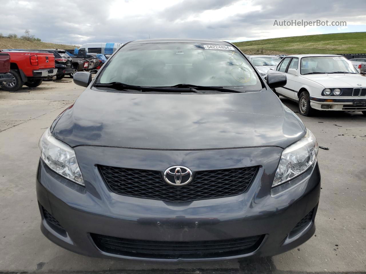 2010 Toyota Corolla Base Gray vin: 1NXBU4EE3AZ210011