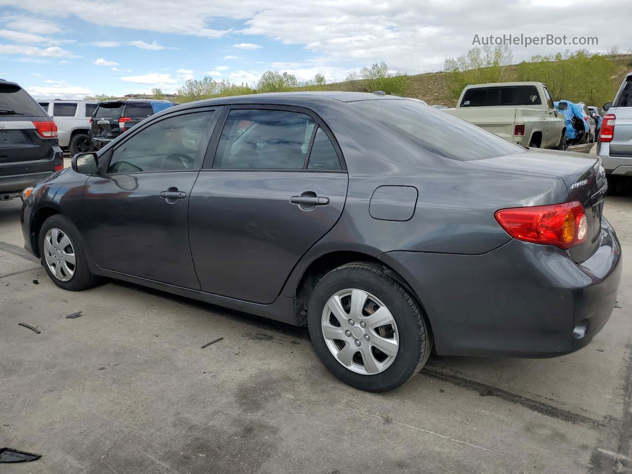 2010 Toyota Corolla Base Gray vin: 1NXBU4EE3AZ210011