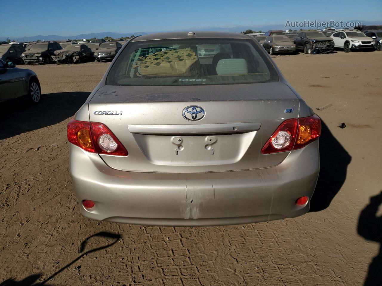 2010 Toyota Corolla Base Gray vin: 1NXBU4EE3AZ224054