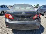 2010 Toyota Corolla Base Black vin: 1NXBU4EE3AZ258172