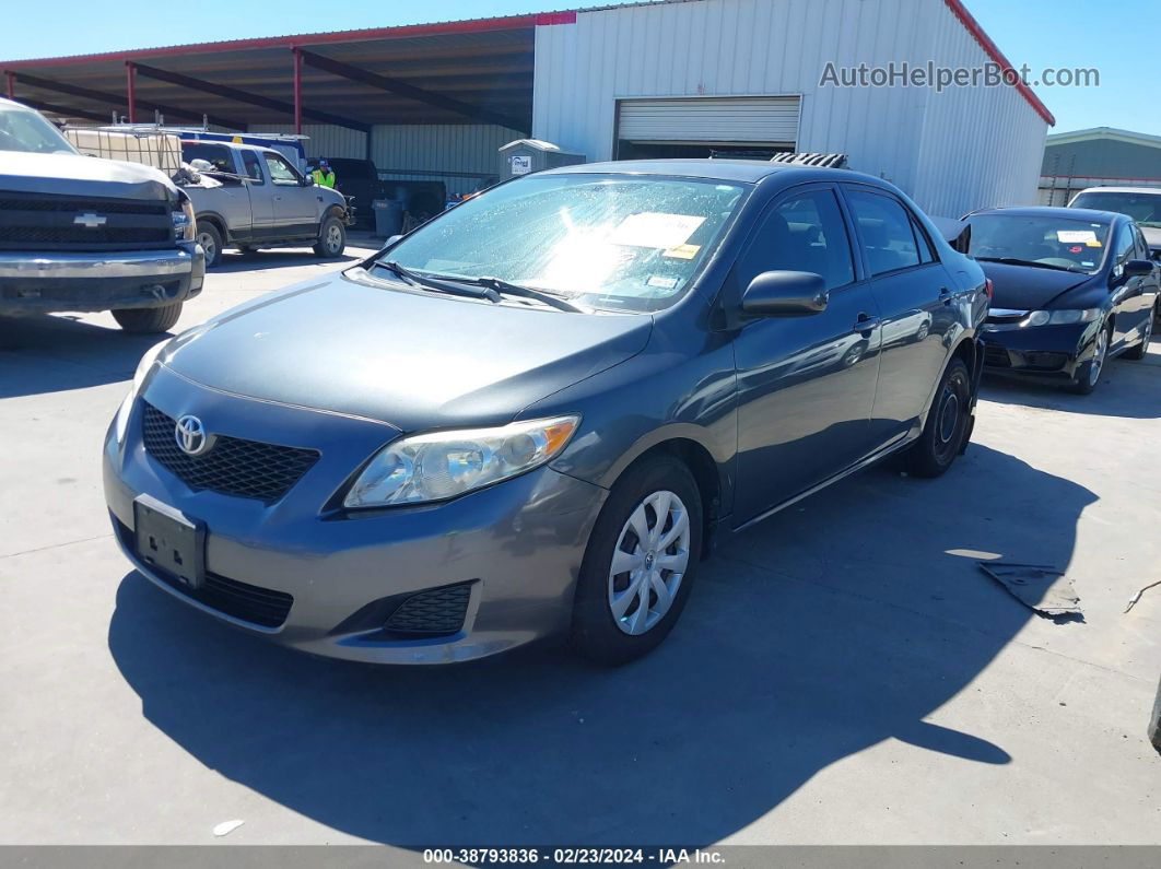 2010 Toyota Corolla Le Gray vin: 1NXBU4EE3AZ278079