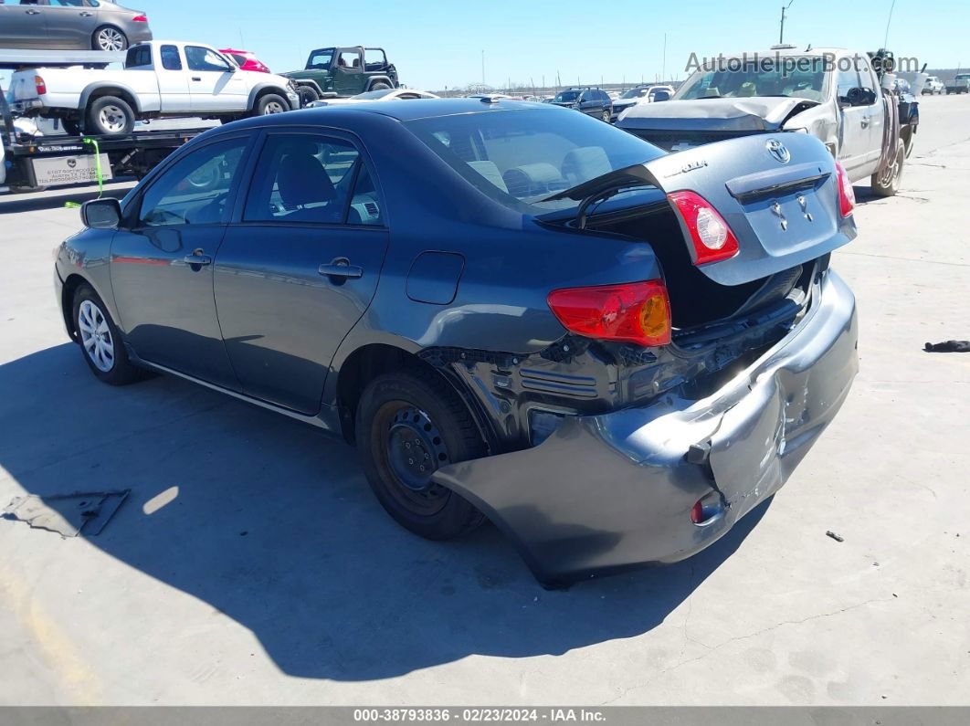 2010 Toyota Corolla Le Gray vin: 1NXBU4EE3AZ278079