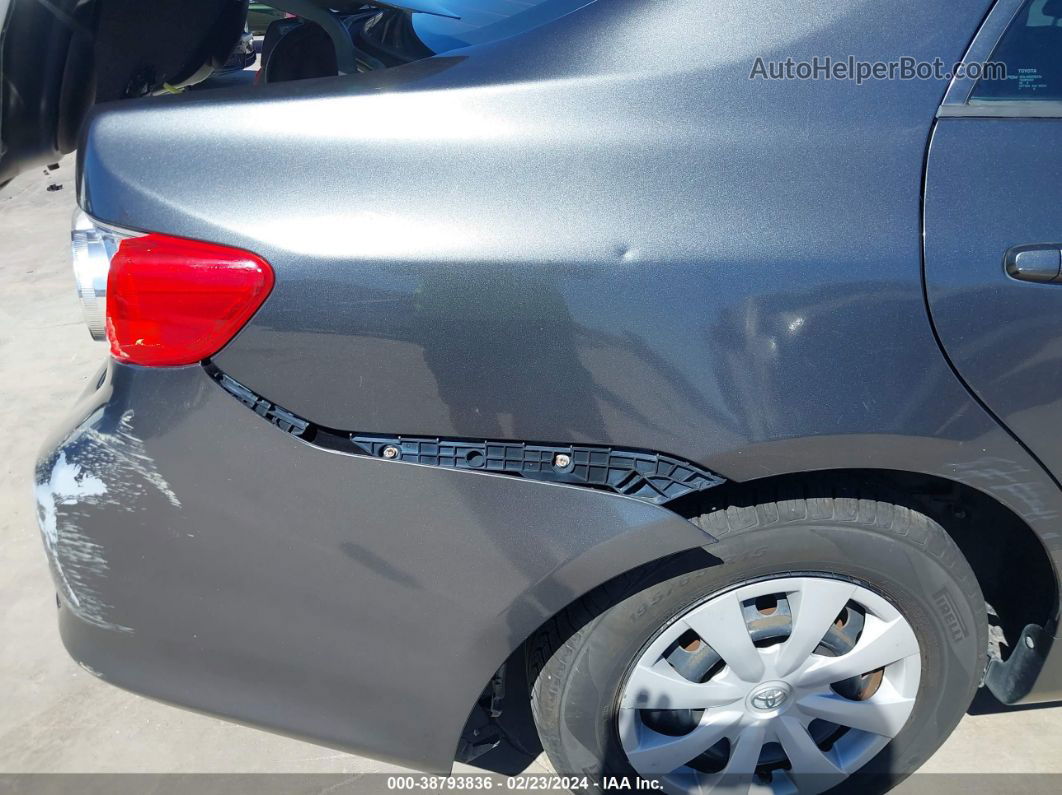 2010 Toyota Corolla Le Gray vin: 1NXBU4EE3AZ278079