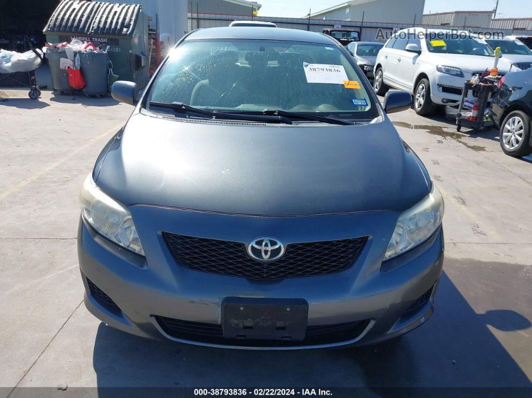 2010 Toyota Corolla Le Gray vin: 1NXBU4EE3AZ278079