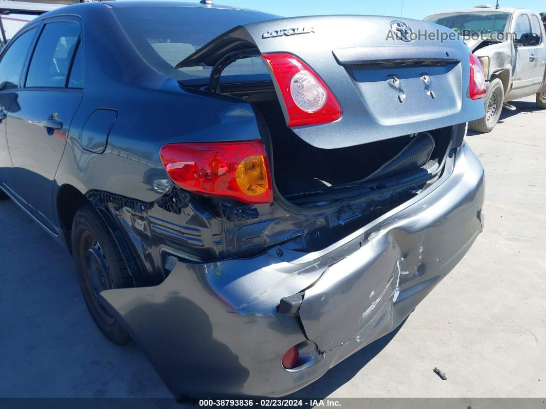 2010 Toyota Corolla Le Gray vin: 1NXBU4EE3AZ278079