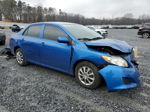 2010 Toyota Corolla Base Blue vin: 1NXBU4EE3AZ278986