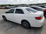 2010 Toyota Corolla Base White vin: 1NXBU4EE3AZ284416