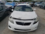 2010 Toyota Corolla Base White vin: 1NXBU4EE3AZ284416