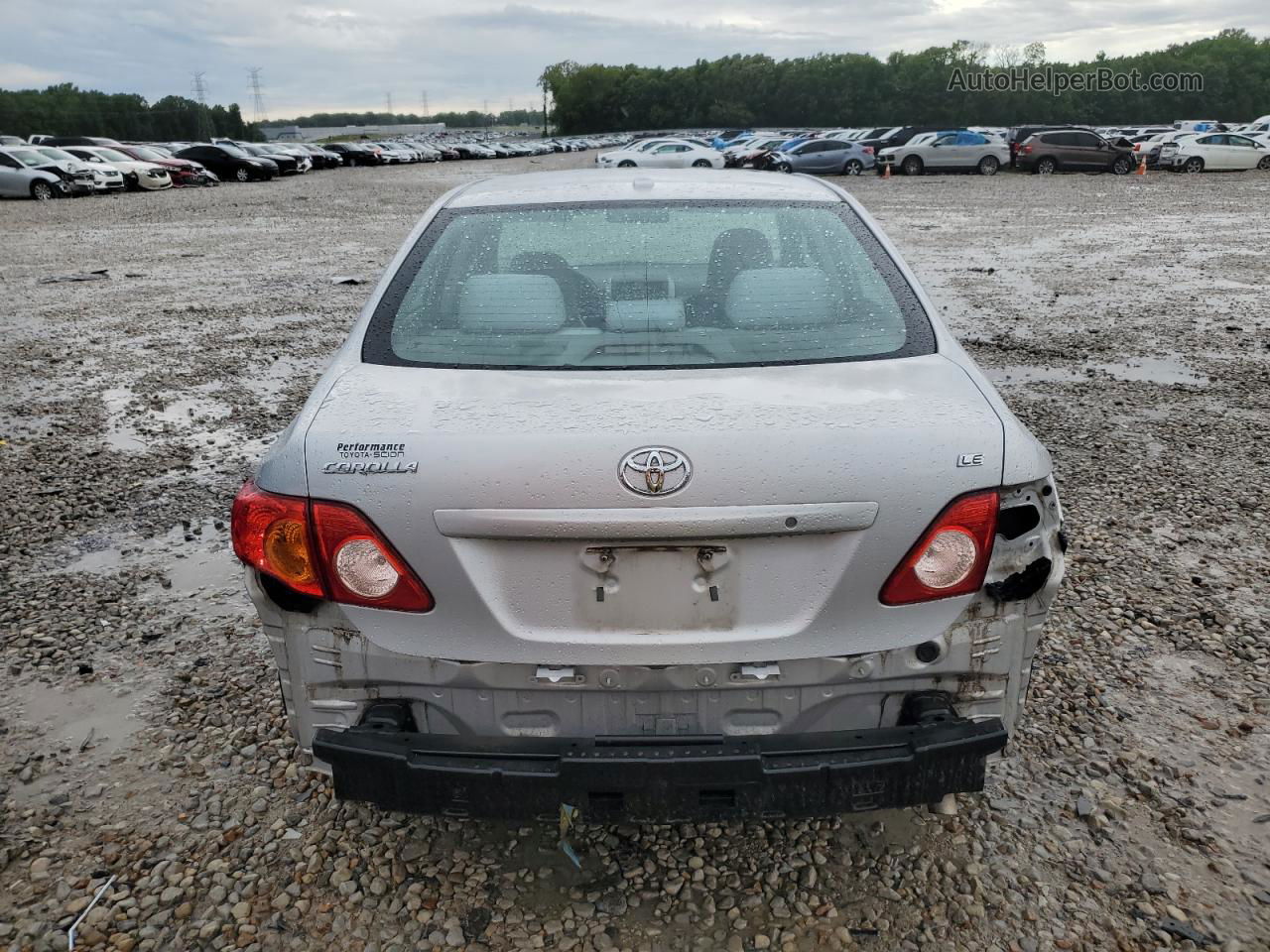 2010 Toyota Corolla Base Silver vin: 1NXBU4EE3AZ331055