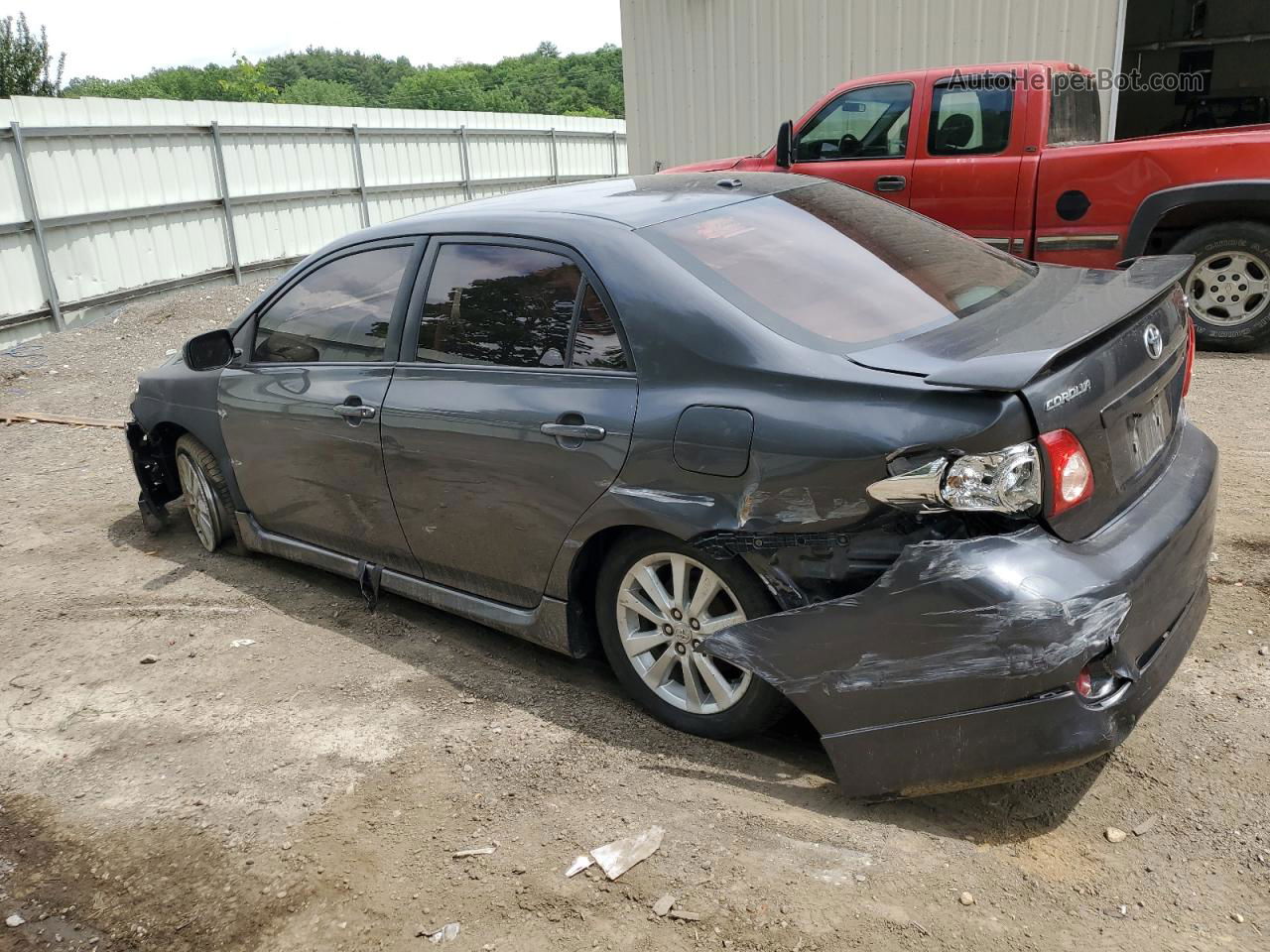 2010 Toyota Corolla Base Gray vin: 1NXBU4EE3AZ332108