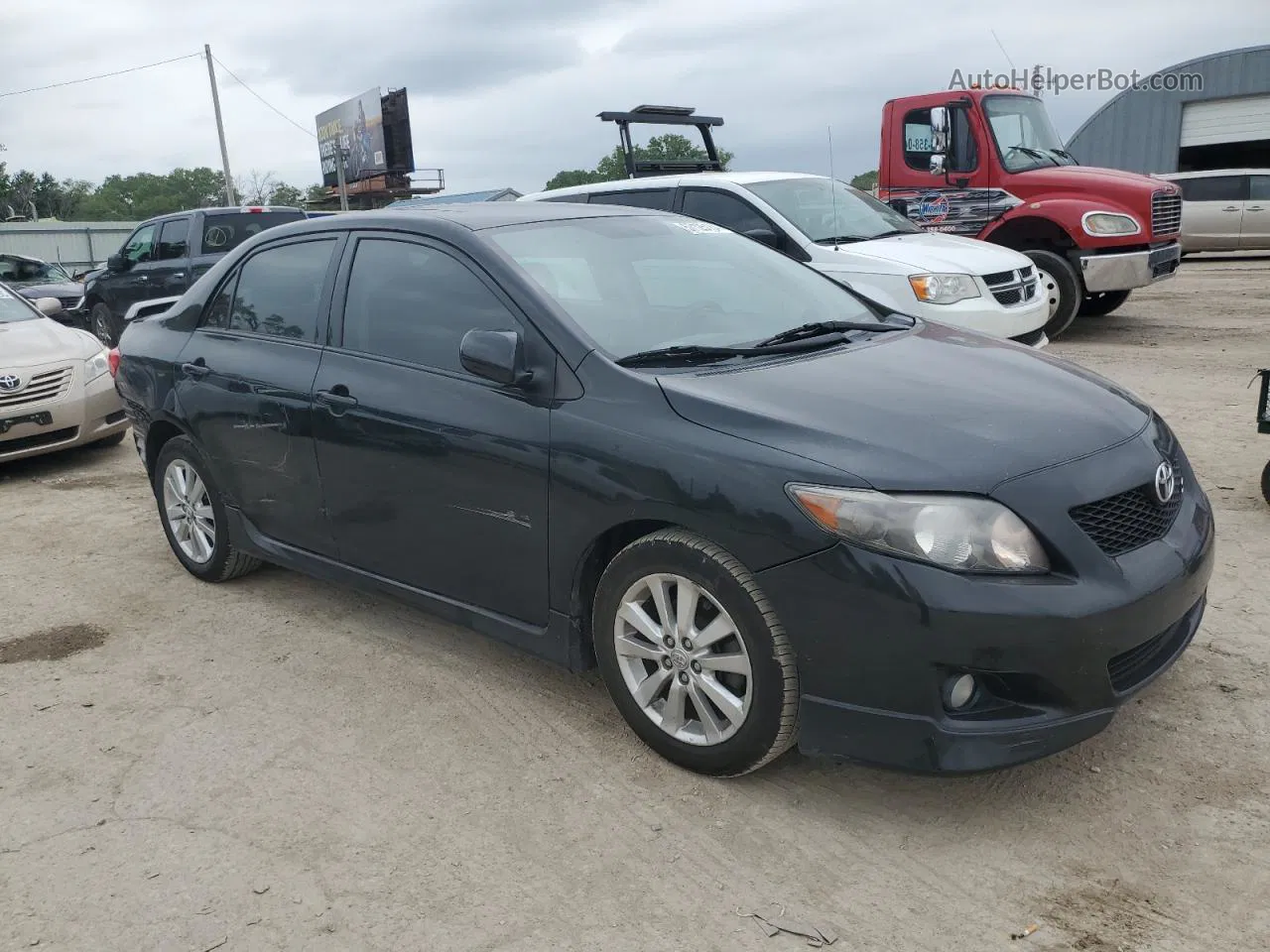 2010 Toyota Corolla Base Угольный vin: 1NXBU4EE3AZ332187