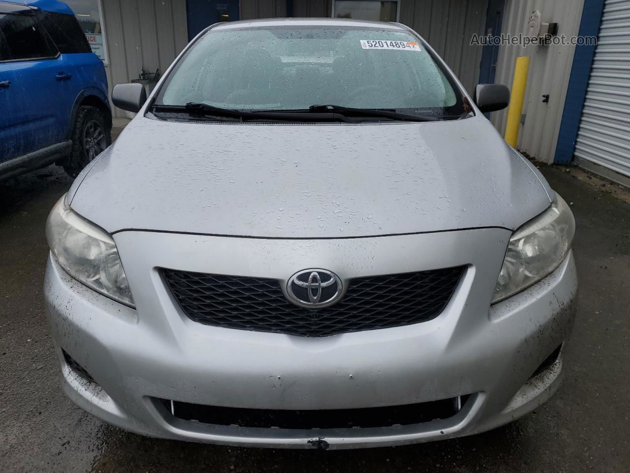 2010 Toyota Corolla Base Silver vin: 1NXBU4EE4AZ186351