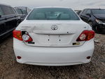 2010 Toyota Corolla Base White vin: 1NXBU4EE4AZ198337