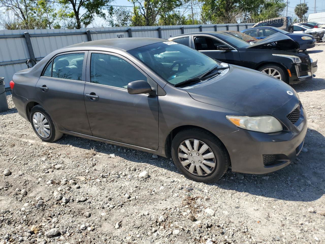 2010 Toyota Corolla Base Gray vin: 1NXBU4EE4AZ217503