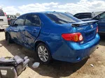 2010 Toyota Corolla Base Blue vin: 1NXBU4EE4AZ242675